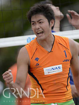 Beach volleyball player《ビーチバレー選手》畑辺 純希 Jyunki Hatabe